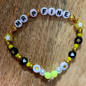 5 for $10 Taylor Swift Handmade Friendship Beaded Bracelet
“Mr. Perfectly Fine”